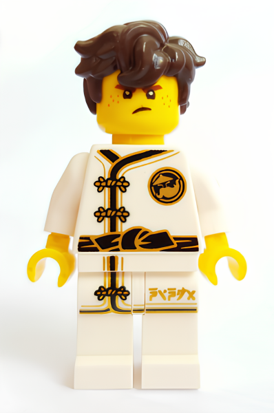 Минифигурка Lego Ninjago Jay - White Wu-Cru Training Gi njo348 U